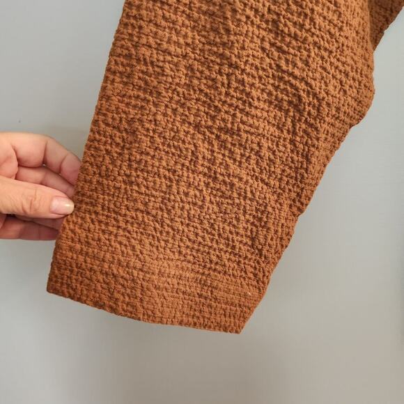 Madewell Peplum Toffee Open Back Top Women's SZ XS - NWT - Picture 4 of 10